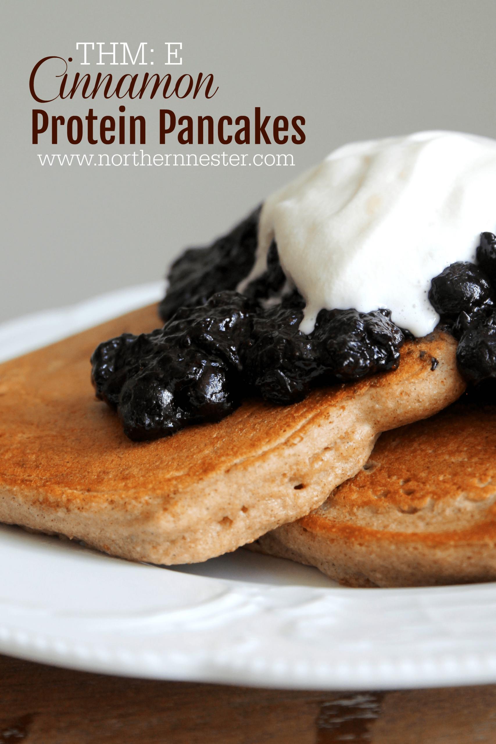 Trim Healthy Mama Pancakes
 Cinnamon Protein Pancakes