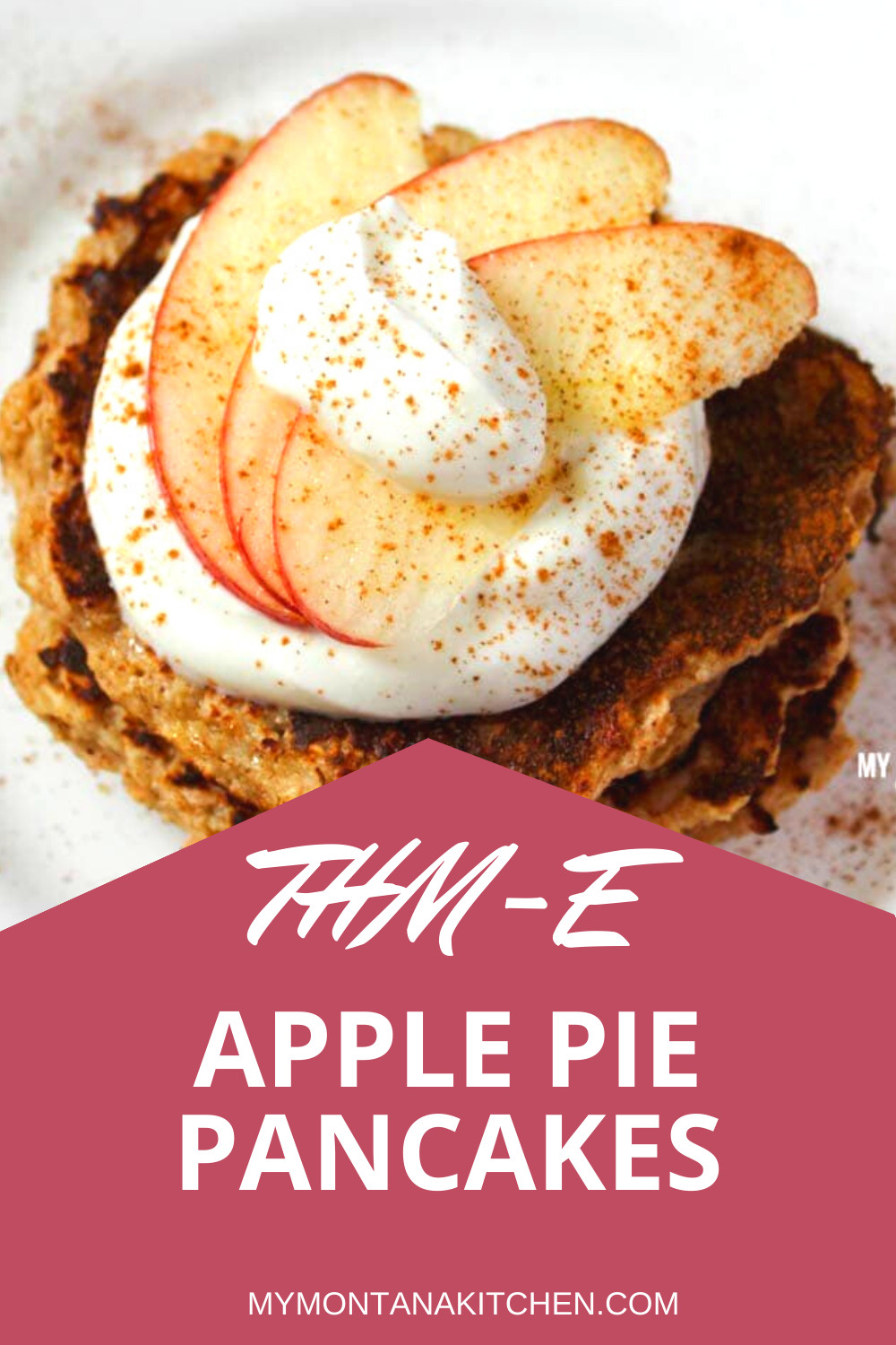 Trim Healthy Mama Pancakes
 Apple Pie Pancakes