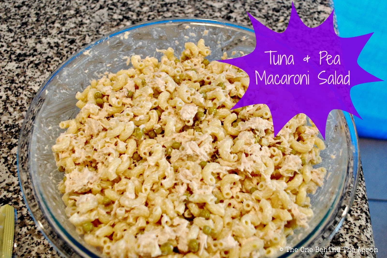 Tuna Macaroni Salad With Peas
 The e Behind The Apron Tuna & Pea Macaroni Salad