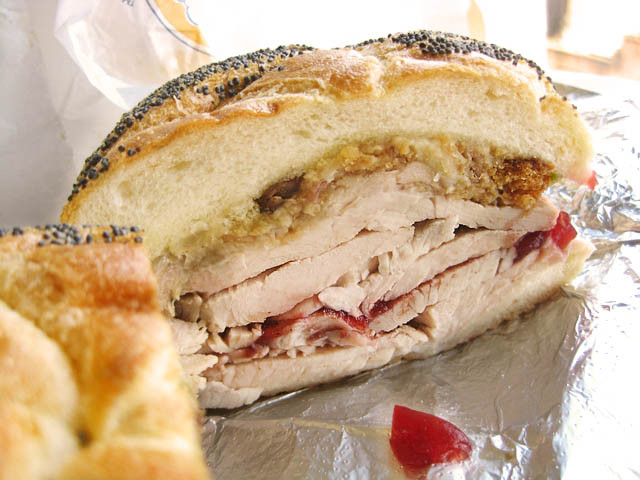 Turkey And Dressing Sandwiches
 Pilgrim sandwich