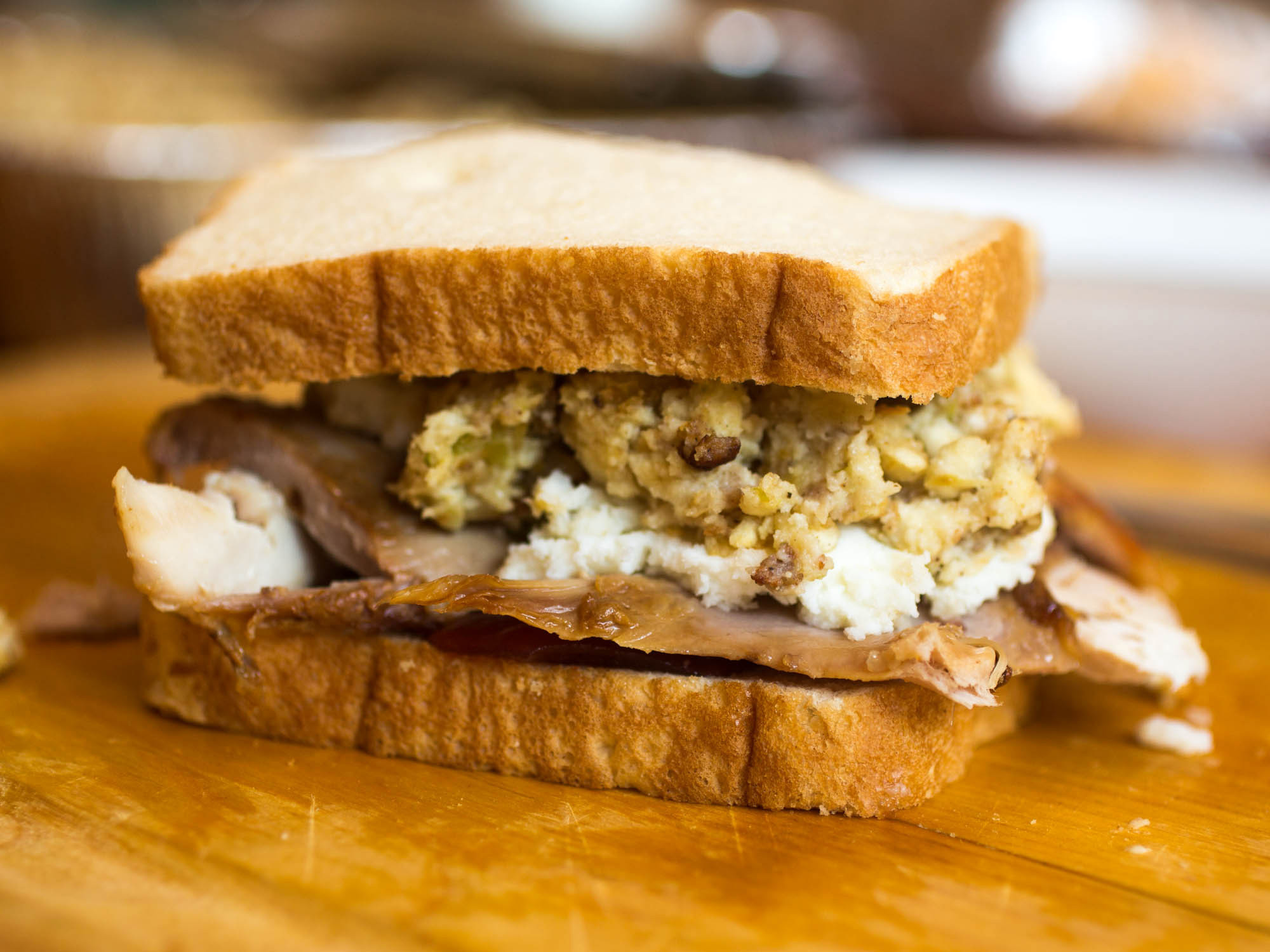 Turkey And Dressing Sandwiches
 Chefs and Food Bloggers on the Ultimate Thanksgiving