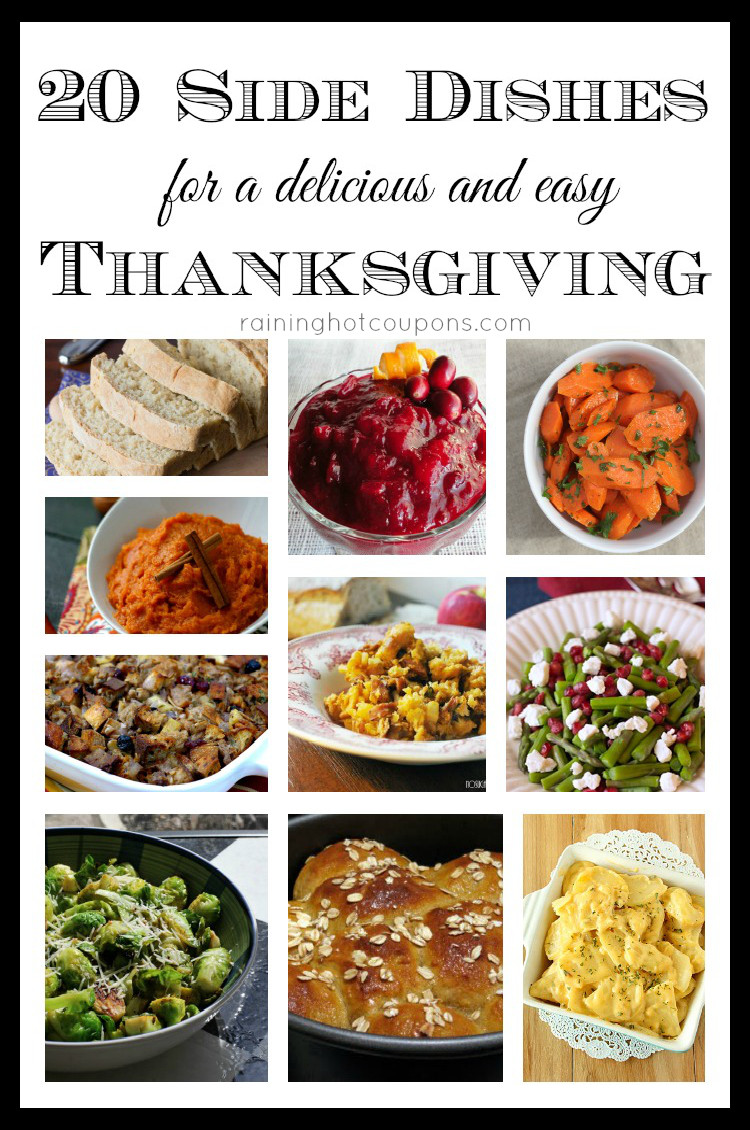 Turkey Dinner Sides
 20 Side Dishes for a Delicious and Easy Thanksgiving Dinner