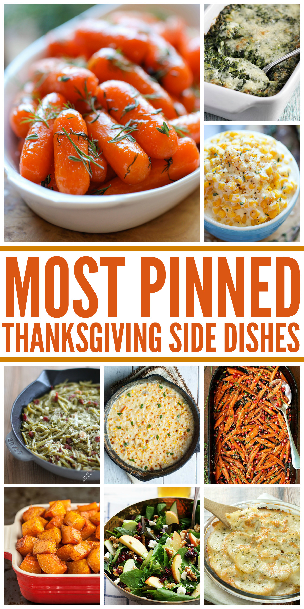 Turkey Dinner Sides
 25 Most Pinned Holiday Side Dishes