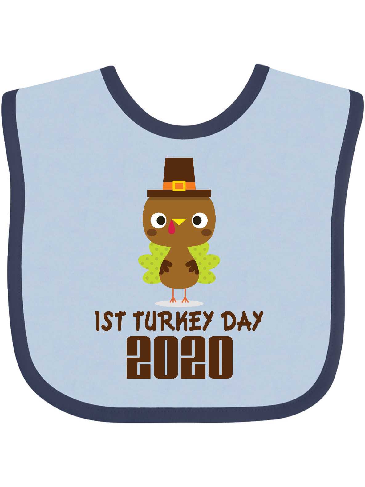 Turkey For Thanksgiving 2020
 1st Thanksgiving Turkey Day 2020 Baby Bib Walmart