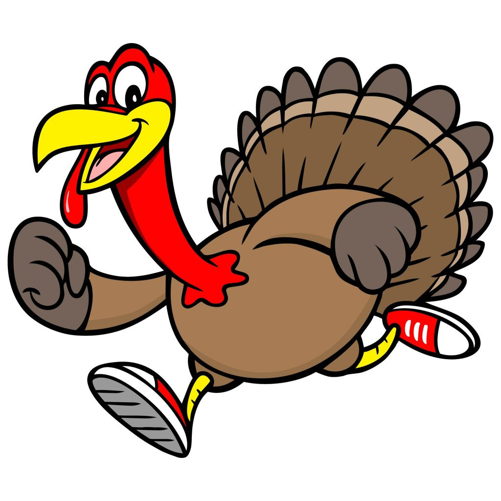 Turkey Thanksgiving Cartoon
 A vector illustration of a cartoon Turkey running Kia