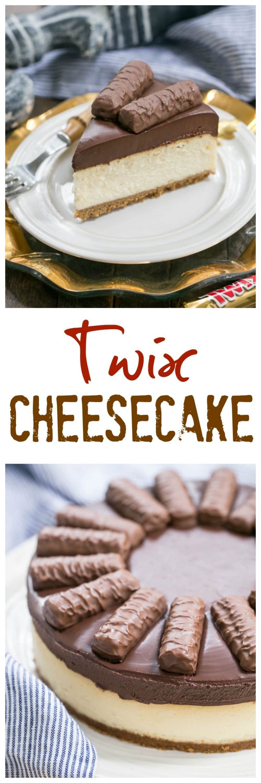 Twix Cheesecake Recipe
 Chocolate Caramel Twix Cheesecake TwoSweetiePies That