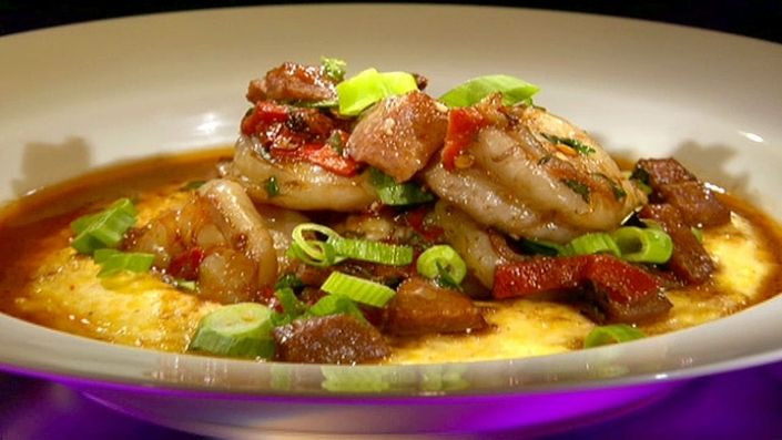 Tyler Florence Shrimp And Grits
 Spicy Low Country Prawn and Polenta