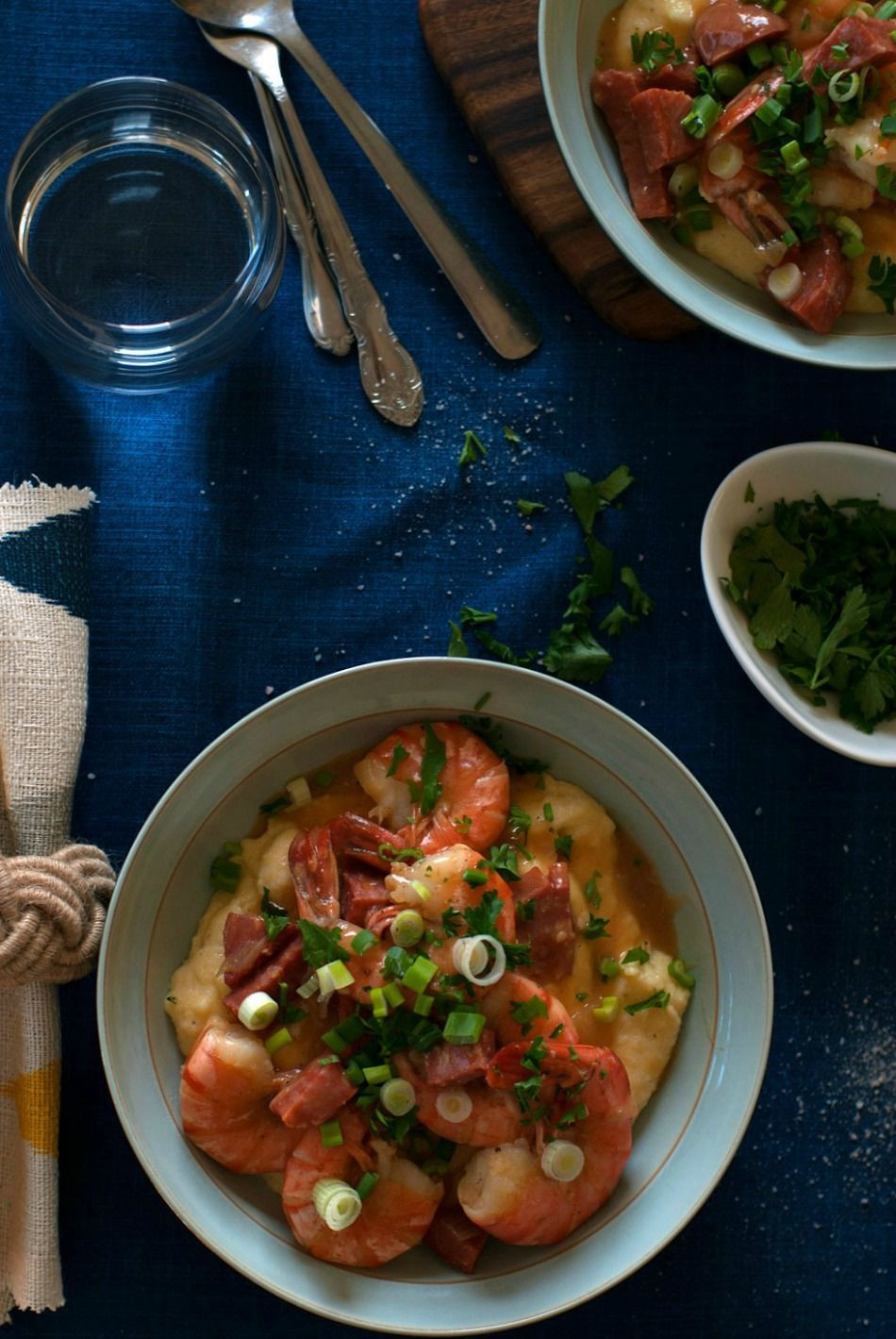 Tyler Florence Shrimp And Grits
 Shrimp and Grits with House of Brinson adapted from