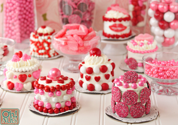 Valentine Cake Recipes
 Easy Valentine’s Day Mini Cakes