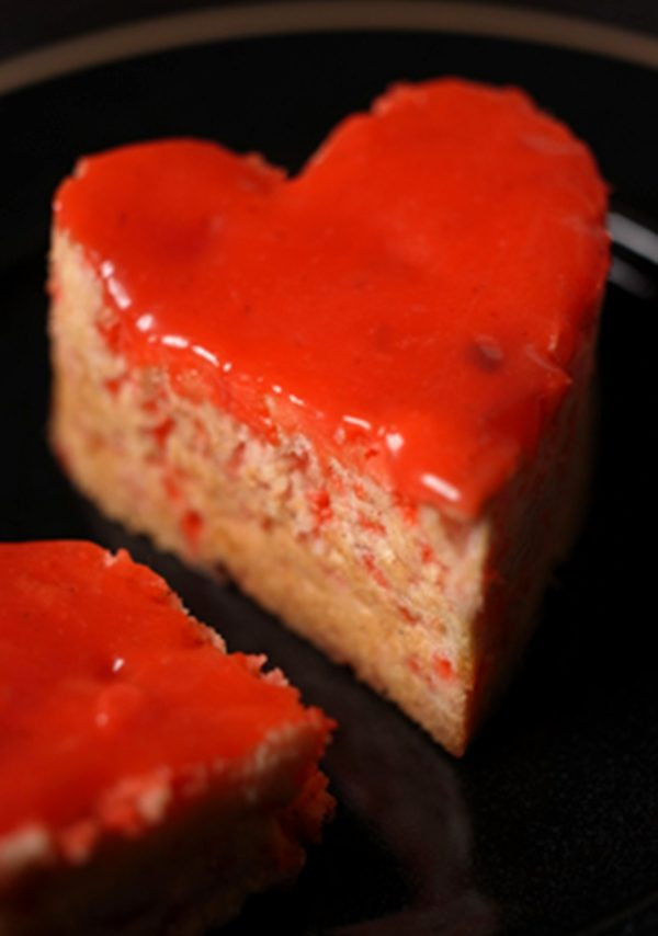 Valentine Cake Recipes
 Romantic Cake Recipe – Almond Cake Recipe – Valentine’s