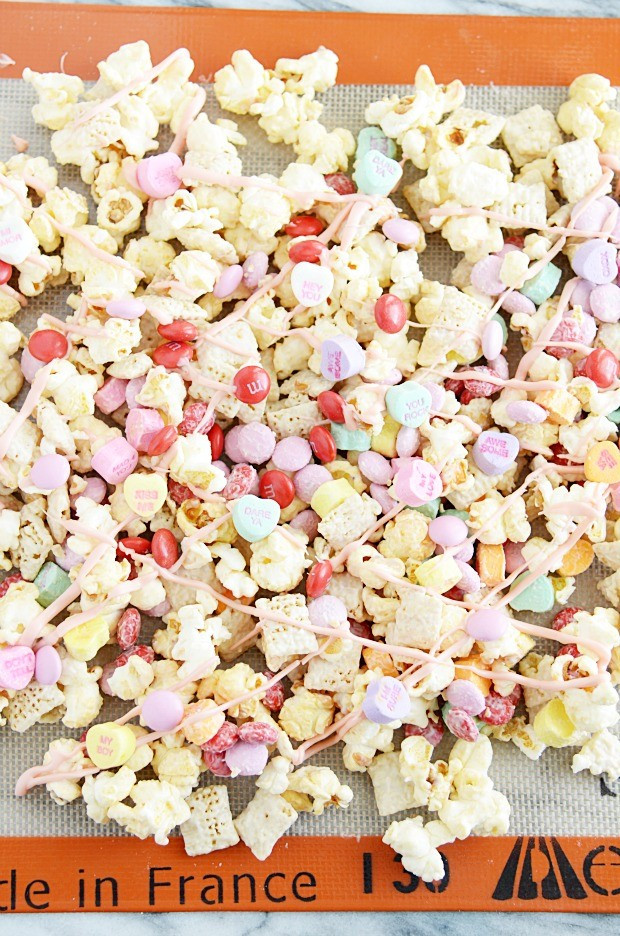 Valentines Day Candy Corn
 Cupid Chow Valentine s Day Popcorn Mix Something Swanky
