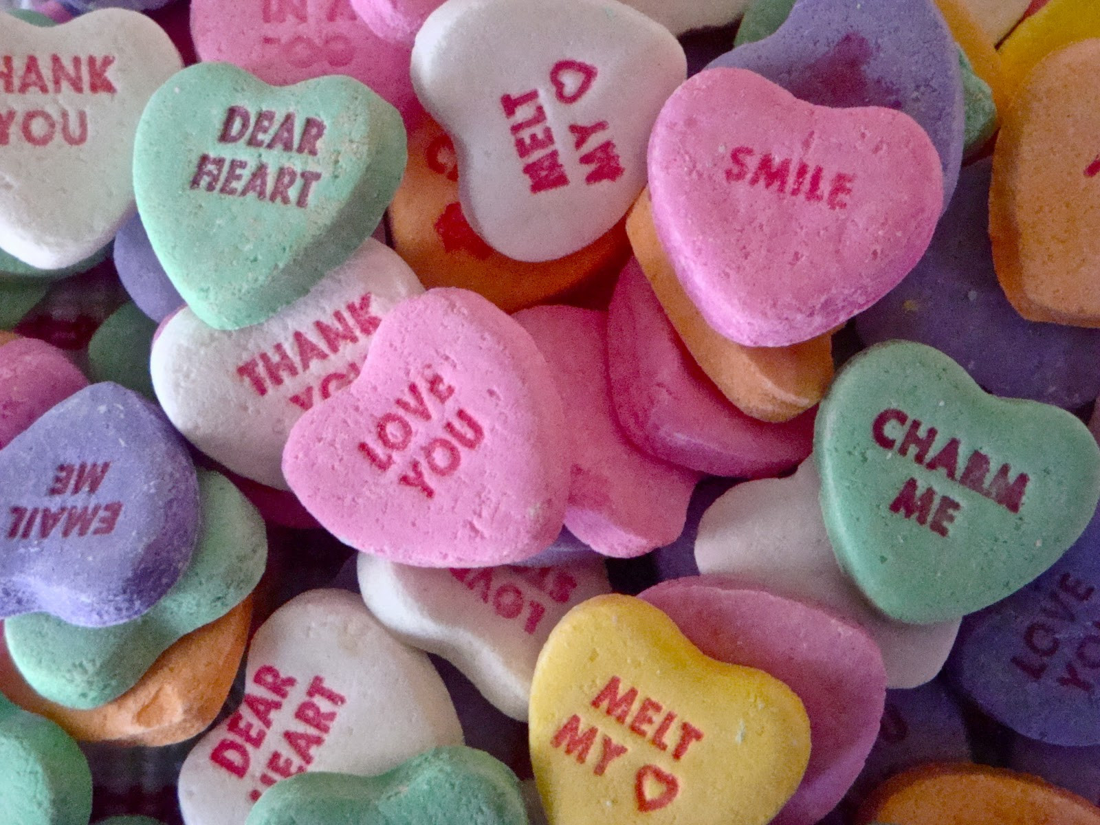 Valentines Day Heart Candy
 From Saintly Starts to Candy Hearts