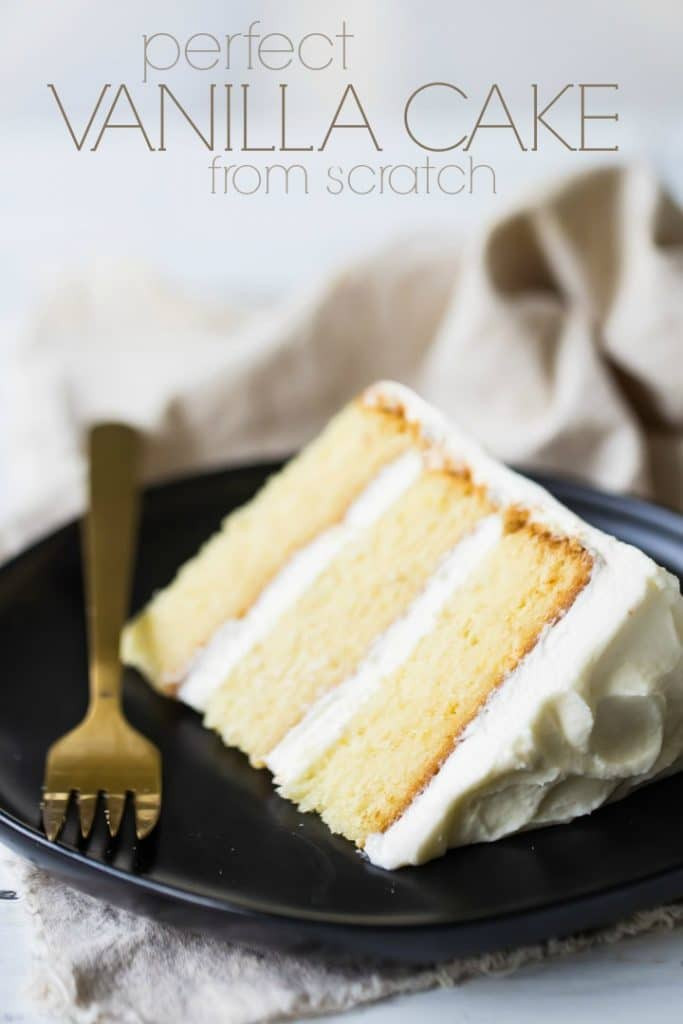 Vanilla Cake Recipe From Scratch
 Perfect Vanilla Cake Recipe so moist & easy to make