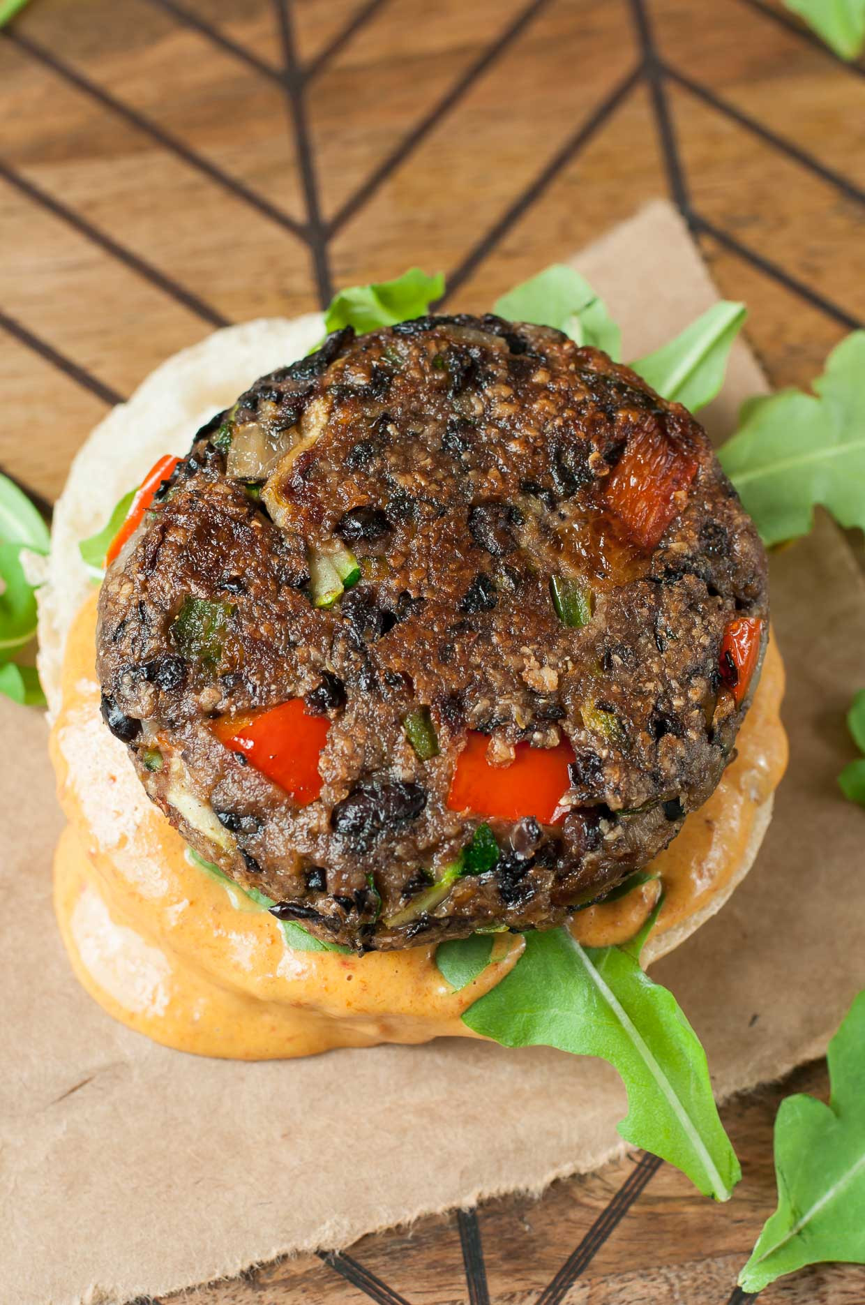 Vegan Bean Burger Recipes
 Black Bean Veggie Burgers with Chipotle Honey Mustard