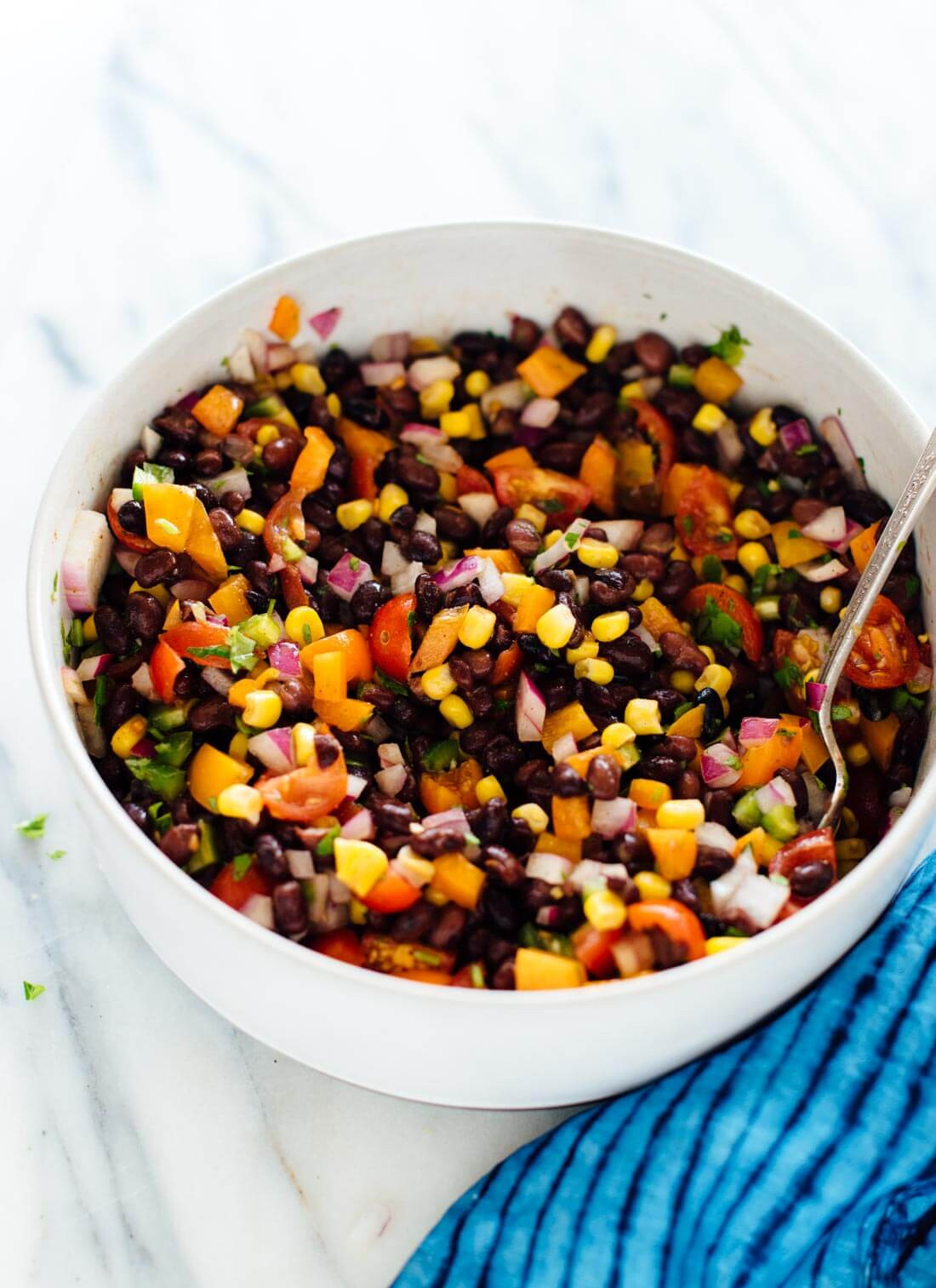 Vegan Bean Salad Recipes
 Fresh Black Bean Salad Recipe Cookie and Kate