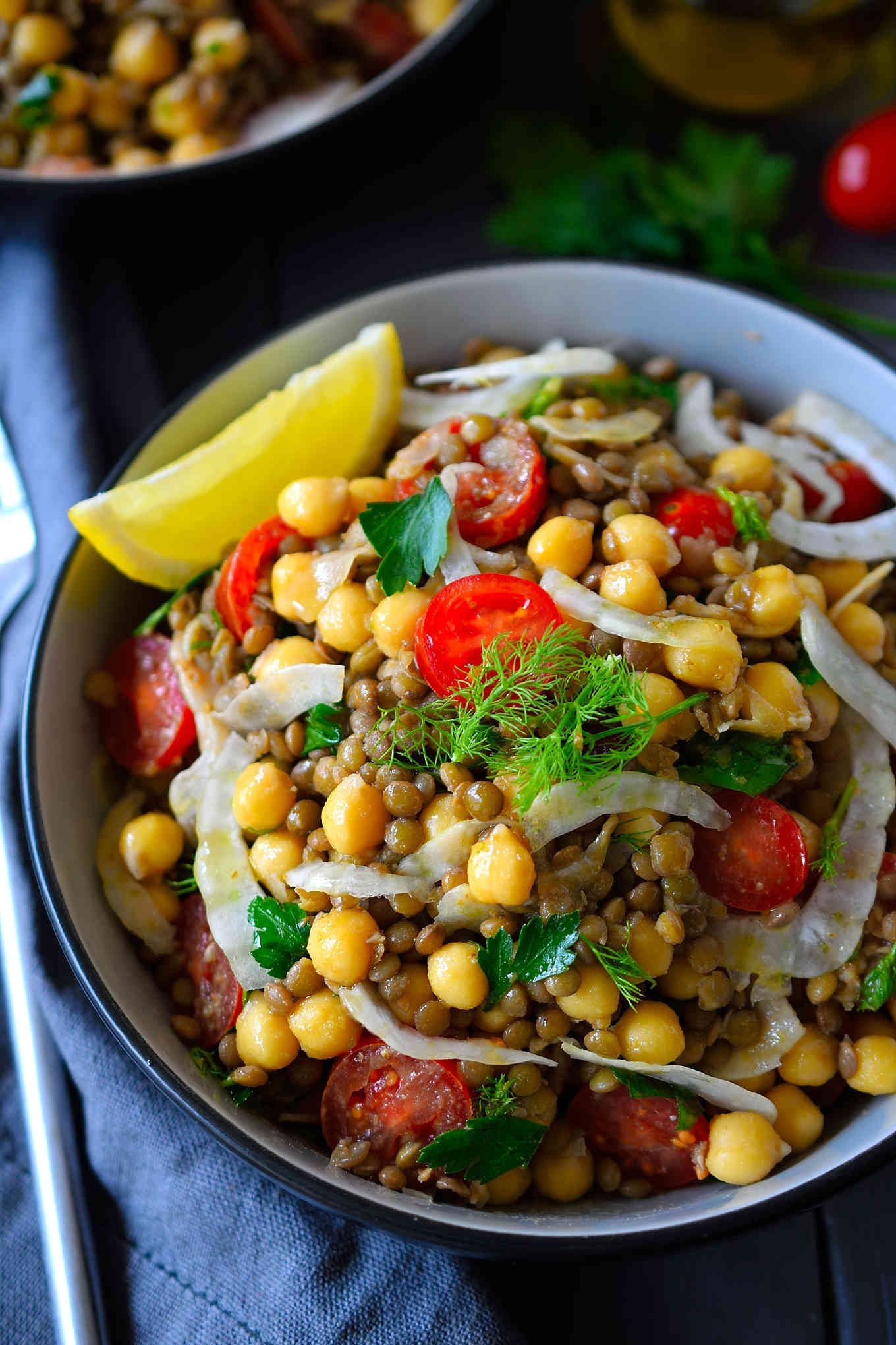 Vegan Bean Salad Recipes
 Bean and Lentil Salad Recipe