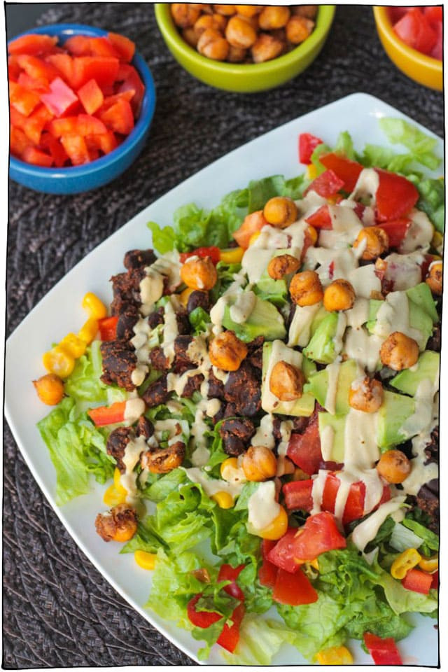 Vegan Bean Salad Recipes
 25 Hearty Vegan Salads That Will Fill You Up • it doesn t