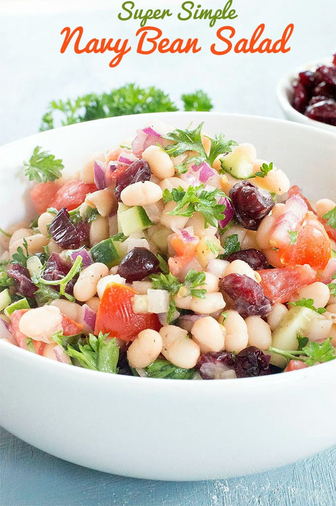 Vegan Bean Salad Recipes
 Navy Beans Salad Recipe Vegan