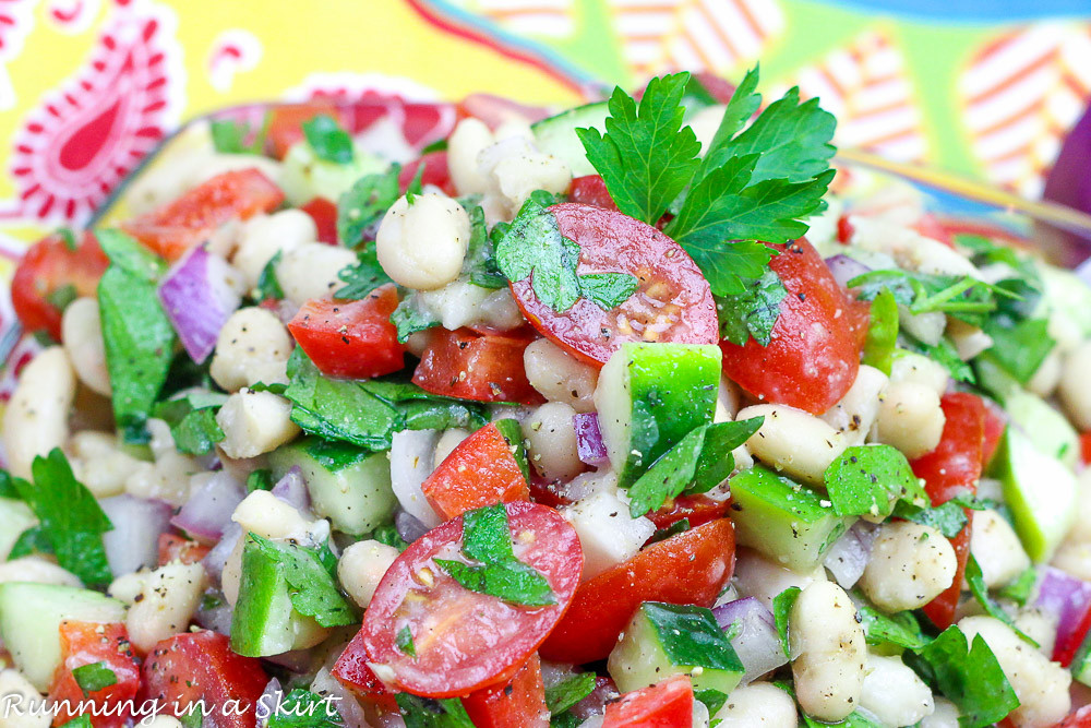 Vegan Bean Salad Recipes
 Vegan White Bean Salad recipe only 8 Ingre nts