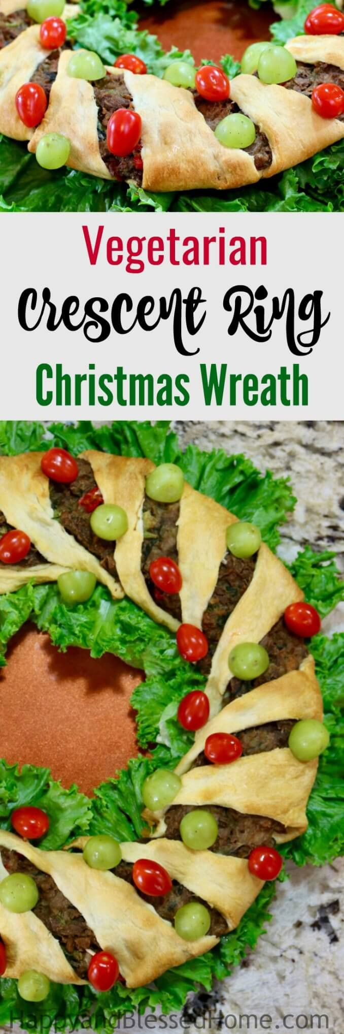 Vegan Christmas Appetizers
 Easy Ve arian Crescent Ring Recipe and Party Appetizer
