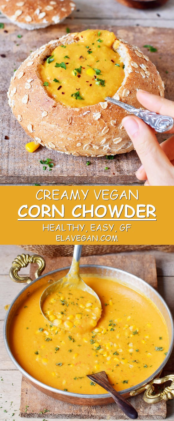 Vegan Corn Recipes
 Vegan Corn Chowder