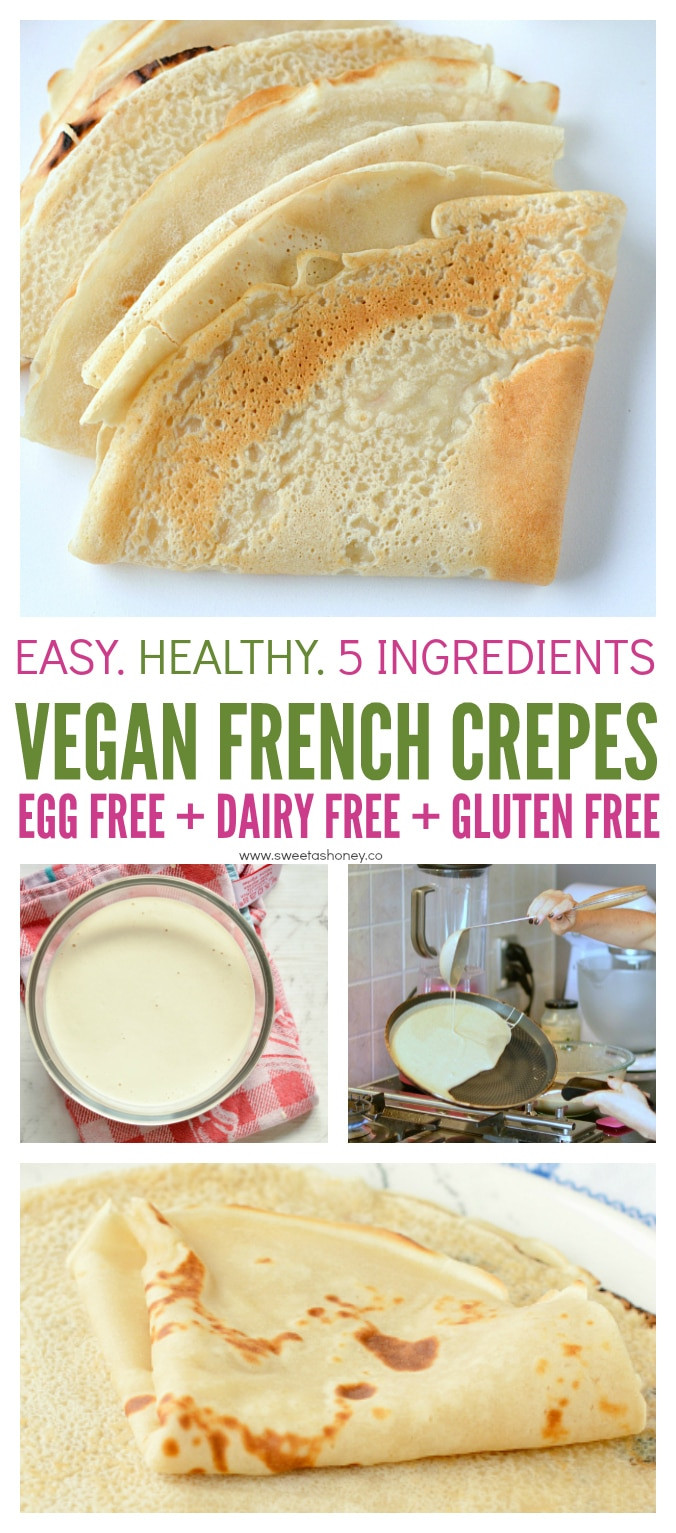 Vegan Crepe Recipes
 Vegan Crepes Easy Healthy sweet Crepes Sweetashoney