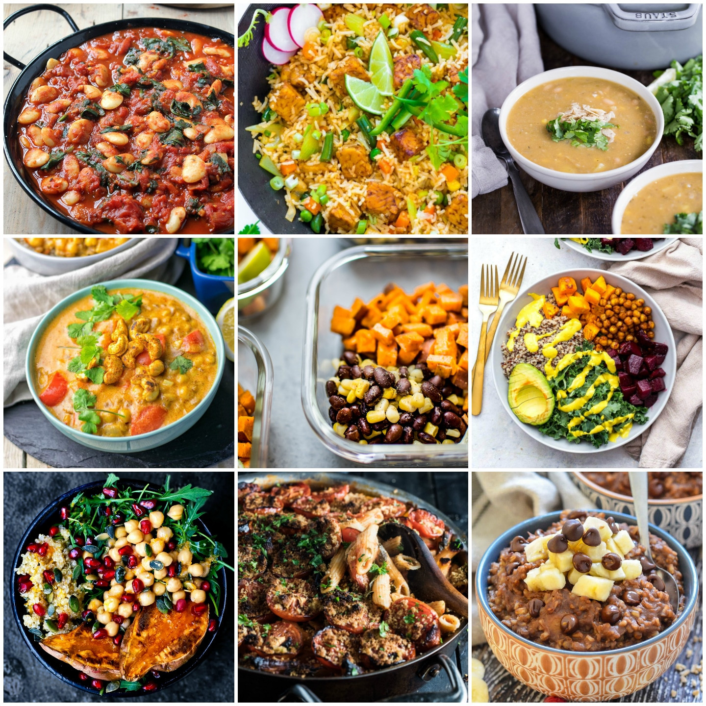 Vegan Diet Recipes
 30 Delicious Vegan Meal Prep Recipes Breakfast Lunch