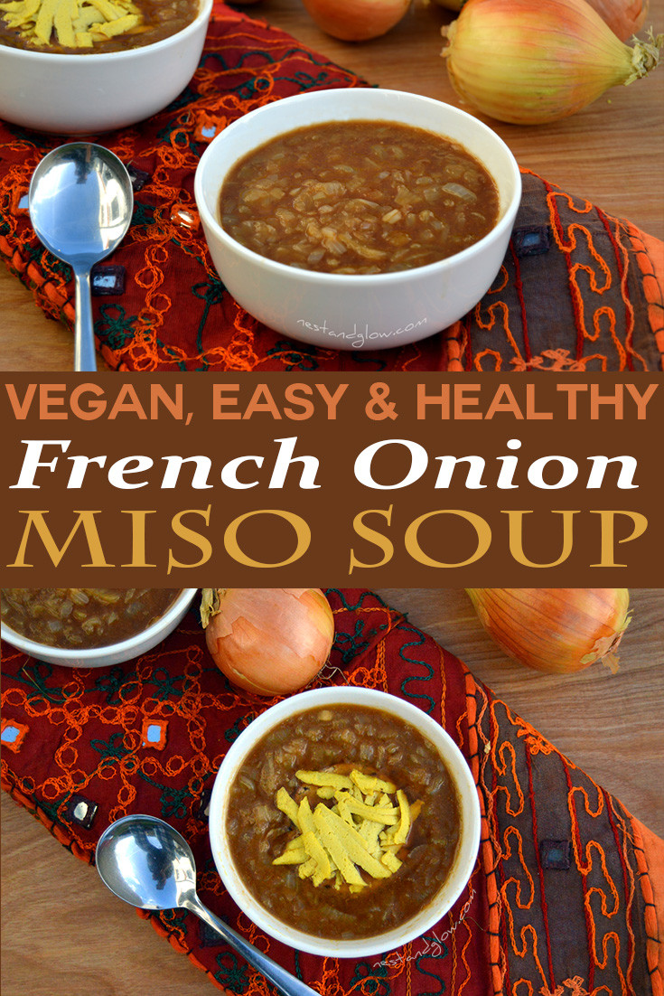 Vegan French Recipes
 Vegan French ion Miso Soup Recipe Nest and Glow
