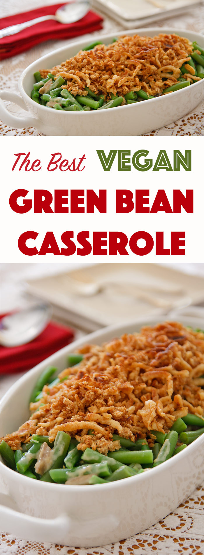 Vegan Green Bean Casserole Recipes
 The Best Vegan Green Bean Casserole