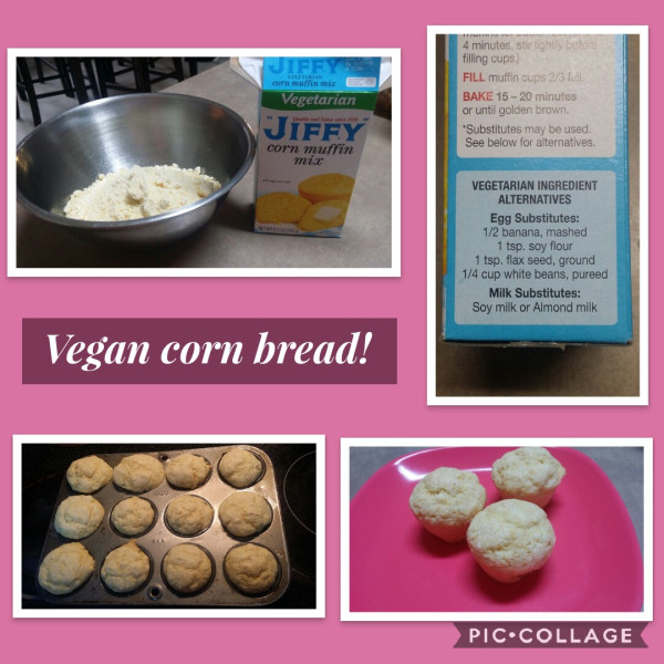 Vegan Jiffy Cornbread
 Jiffy ve arian corn muffin mix Jiffy vegan corn bread mix