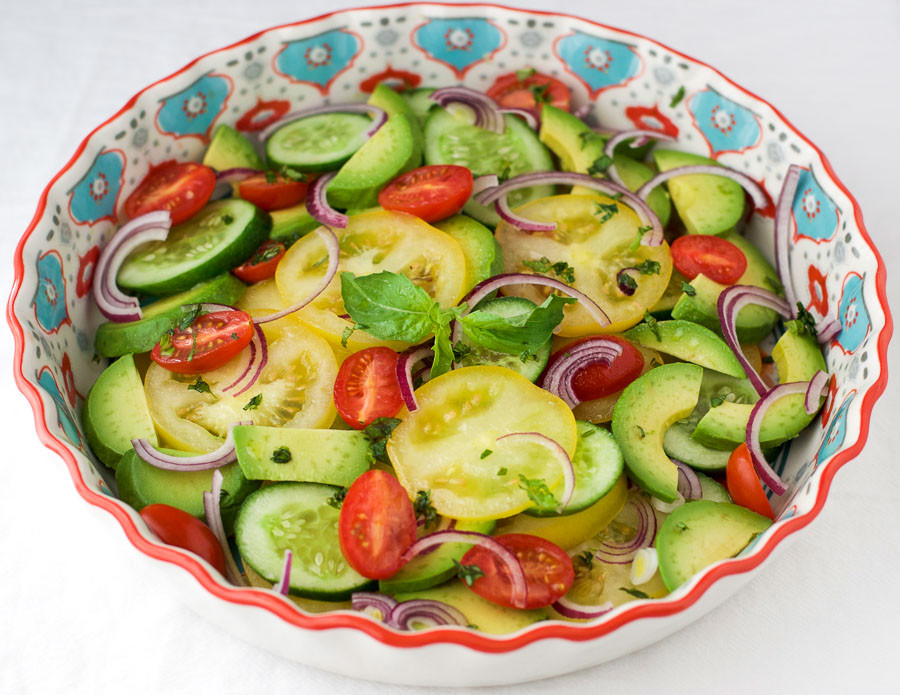 Vegan Mediterranean Recipes
 Mediterranean Salad Vegan The Wholesome Fork