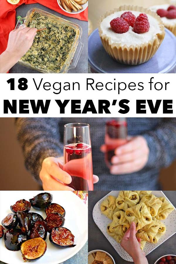 Vegan New Year Recipes
 18 Vegan New Year s Eve Recipes Finger Foods Desserts