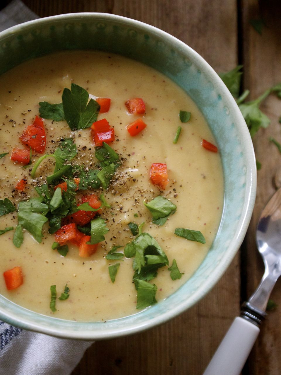 Vegan Potato Soup Recipes
 Recipe Creamy Roasted Parsnip & Potato Soup Vegan in