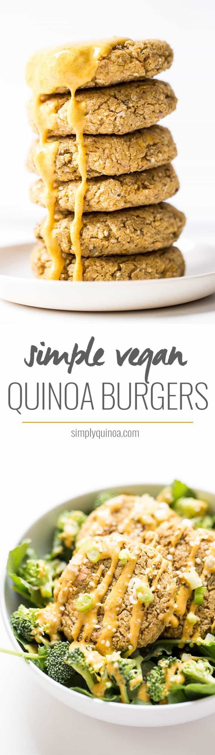 Vegan Quinoa Burgers
 Vegan Quinoa Burgers Simply Quinoa