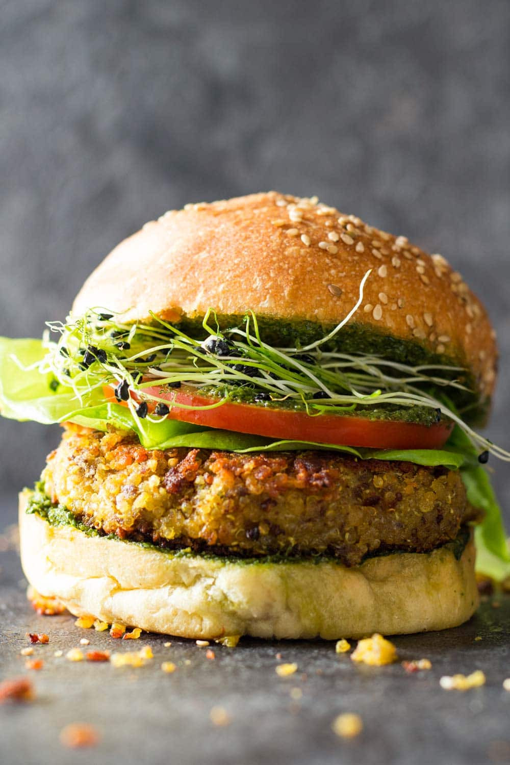 Vegan Quinoa Burgers
 30 Minute Quinoa Burger Green Healthy Cooking