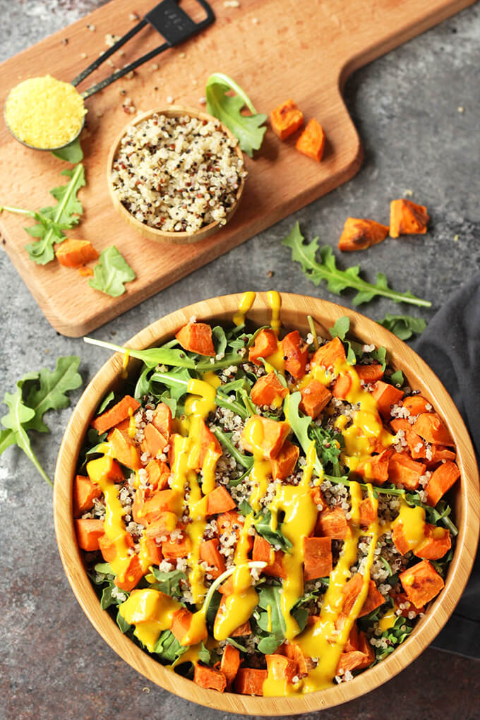 Vegan Recipe With Quinoa
 Sweet Potato Quinoa Salad