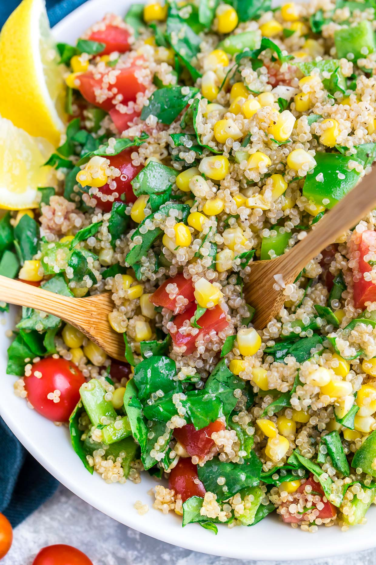 Vegan Recipe With Quinoa
 Garden Veggie Quinoa Salad Recipe Peas and Crayons