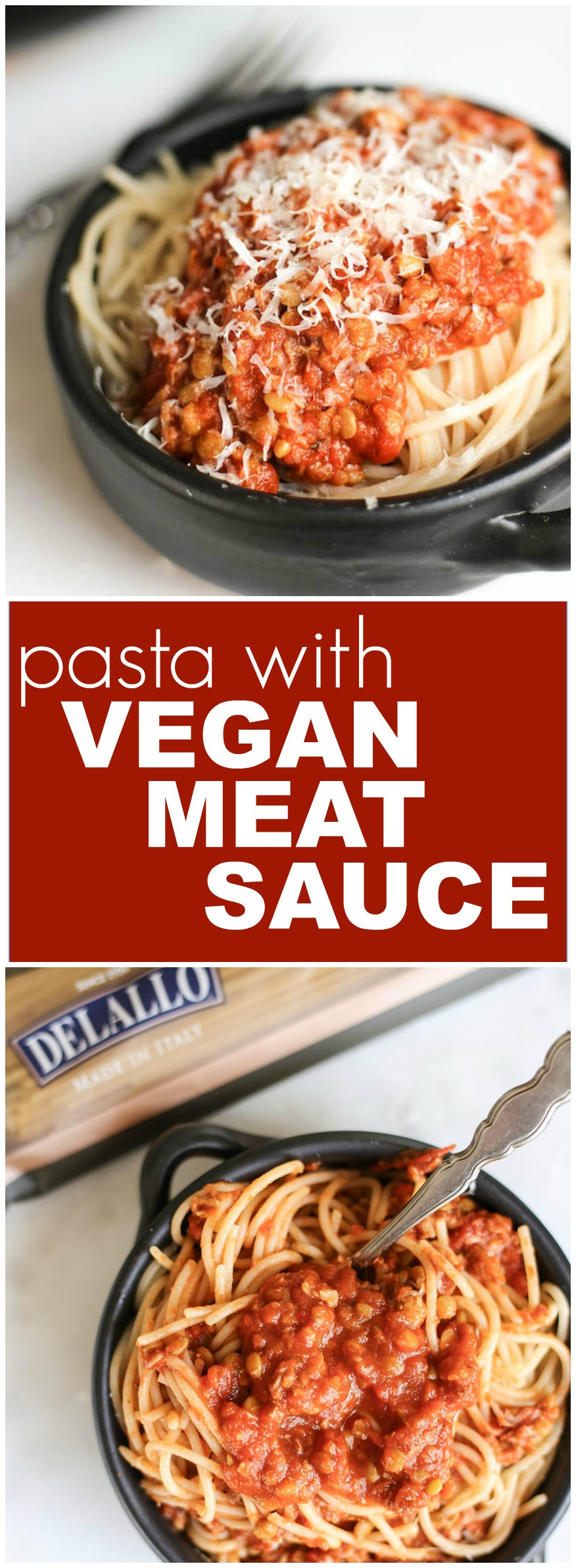 Vegan Spaghetti Sauce Recipes
 Pasta with Vegan Meat Sauce Fooduzzi