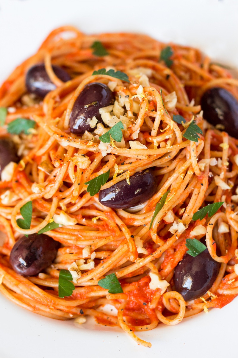Vegan Spaghetti Sauce Recipes
 Vegan tomato sauce pasta Lazy Cat Kitchen