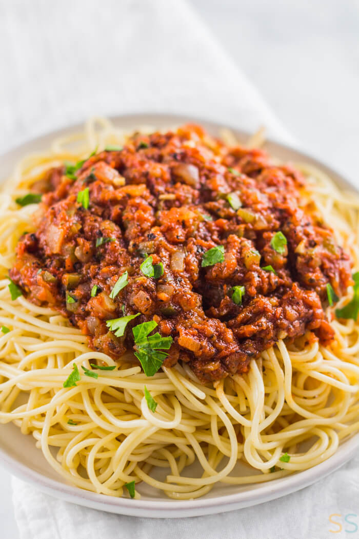 Vegan Spaghetti Sauce Recipes
 Homemade Spaghetti Sauce Recipe Vegan