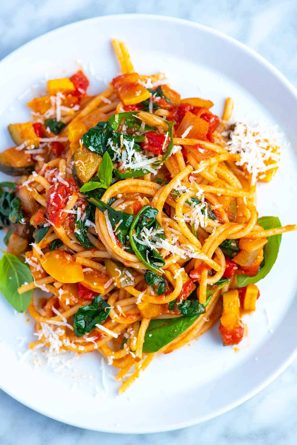 Vegan Spaghetti Sauce Recipes
 Fresh and Easy Veggie Spaghetti