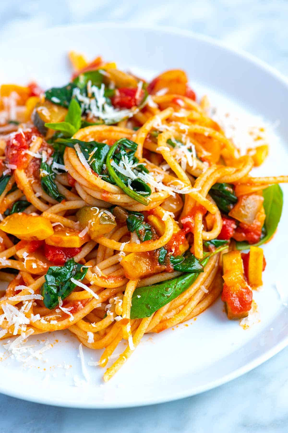 Vegetable Spaghetti Recipe
 Fresh and Easy Veggie Spaghetti