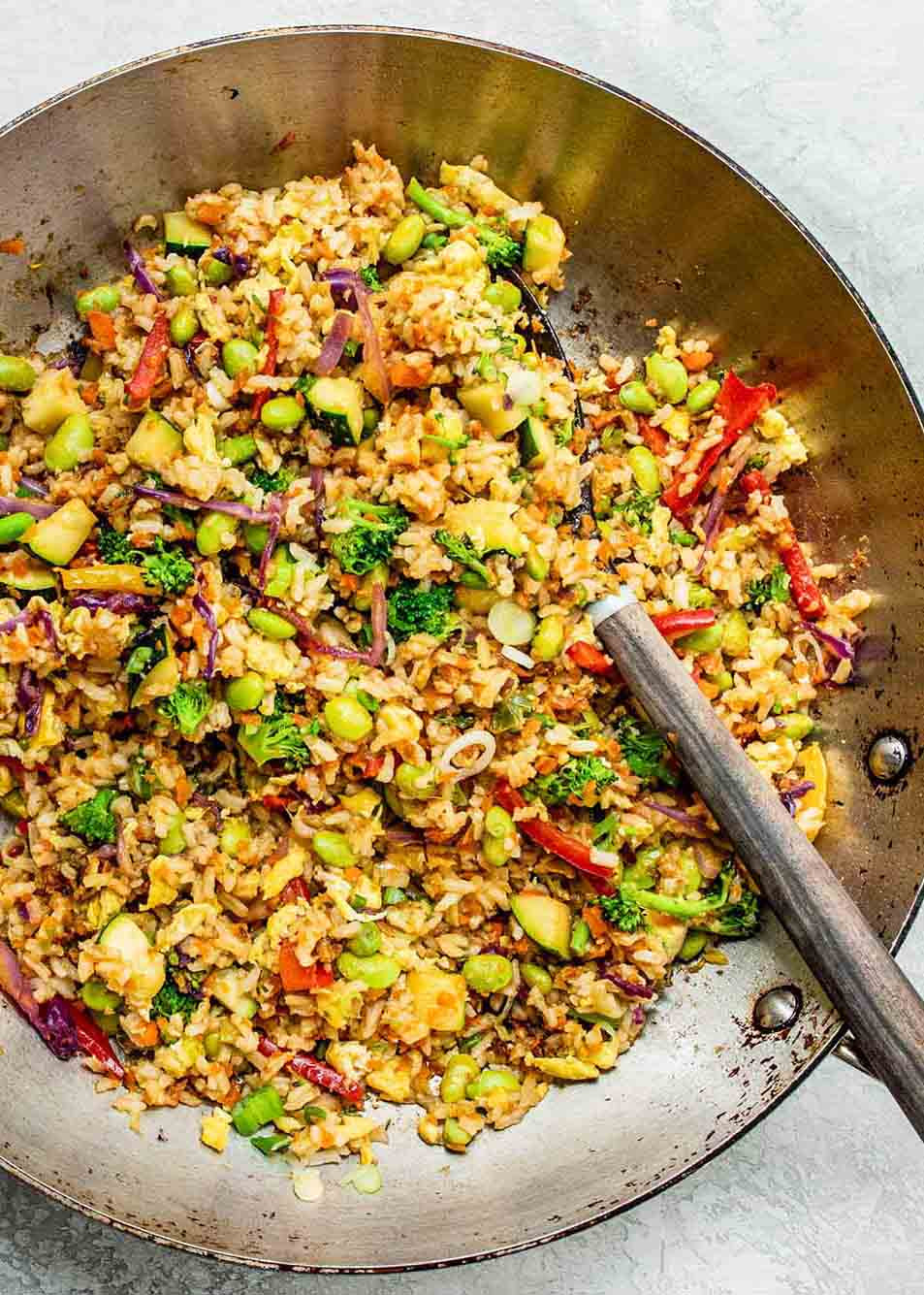 Vegetable Stir Fried Rice
 Easy Ve able Fried Rice Recipe