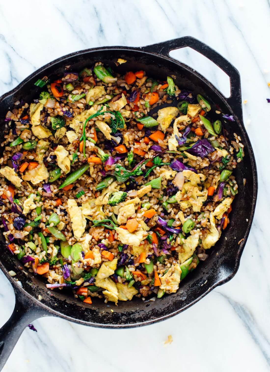 Vegetarian Dinner Recipes For Two
 Extra Ve able Fried Rice Cookie and Kate