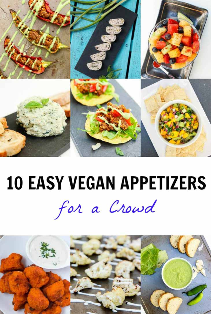 Vegetarian Party Appetizers
 10 Easy Vegan Appetizers for a Crowd Ve arian Gastronomy