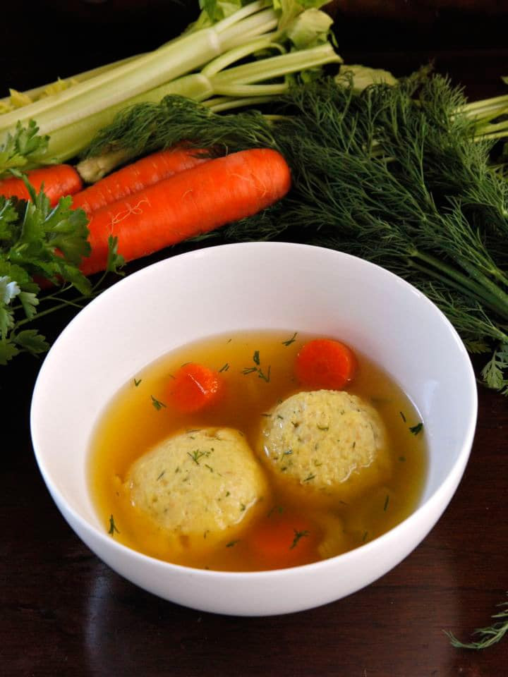 Vegetarian Passover Recipes
 Ve arian Matzo Ball Soup Deli Style Recipe for Passover