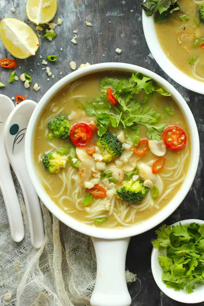 Vegetarian Thai Green Curry Recipes
 Vegan Thai Green Curry Soup Recipe Fun FOOD Frolic
