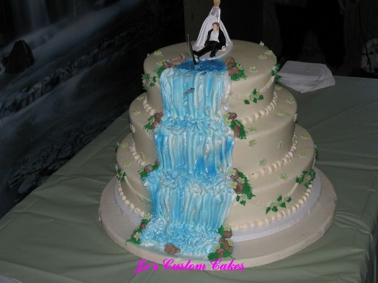 Waterfalls Wedding Cakes
 Waterfall Wedding Cakes