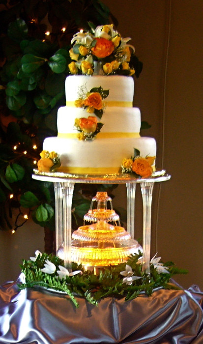 Waterfalls Wedding Cakes
 Waterfall Wedding Cake My Tucson Wedding