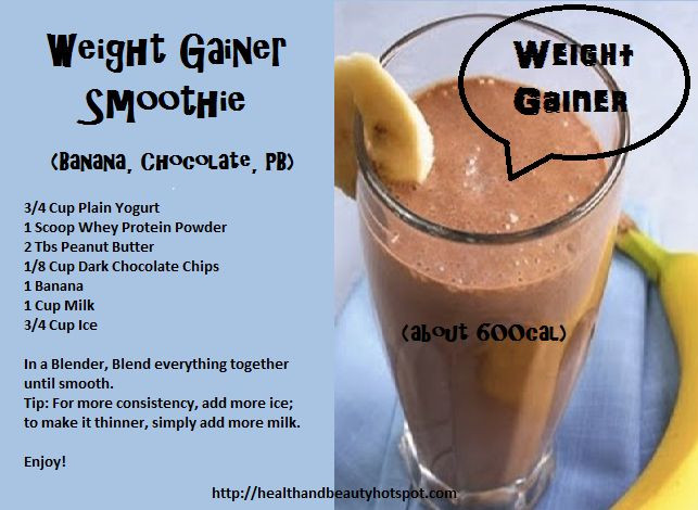 Weight Gaining Smoothies
 Homemade Weight Gain Smoothies – Homemade Ftempo